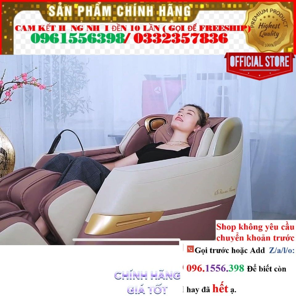 Ghế Massage Okinawa OS 950, công nghệ 4D @SALE