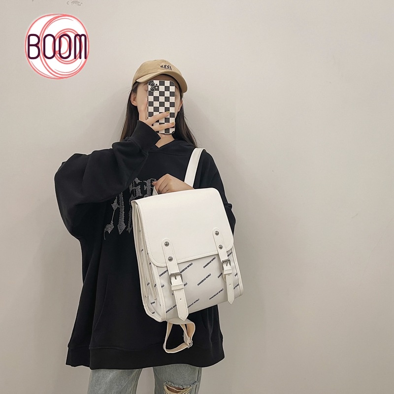 BOOM  Balo cặp đi học 2023 NEW  Chất lượng cao Độc đáo Phong cách fashion L95S5YX 37Z230911