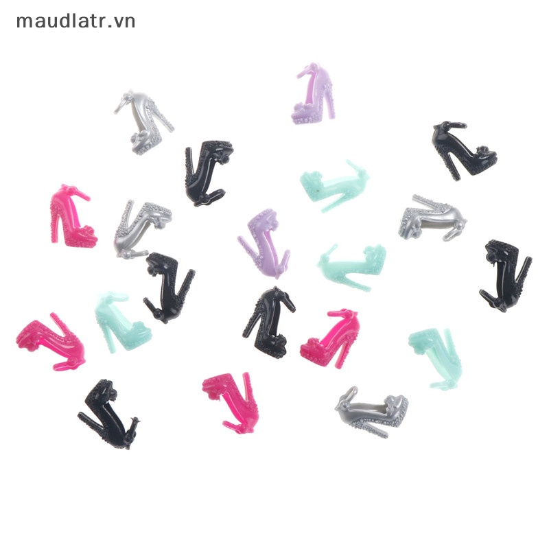 Set 10 Đôi Giày Cho Búp Bê Barbie vn