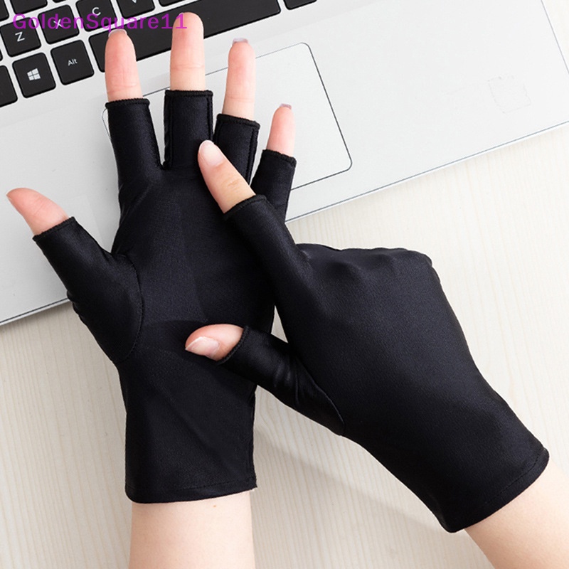 1 Đôi Găng Tay Vàng Chống Tia uv Bảo Vệ Ngón Tay vn