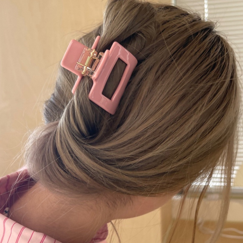 Kẹp Tóc Mini Hình Vuông Dễ Thương Phong Cách Hàn Quốc Cho Nữ YR