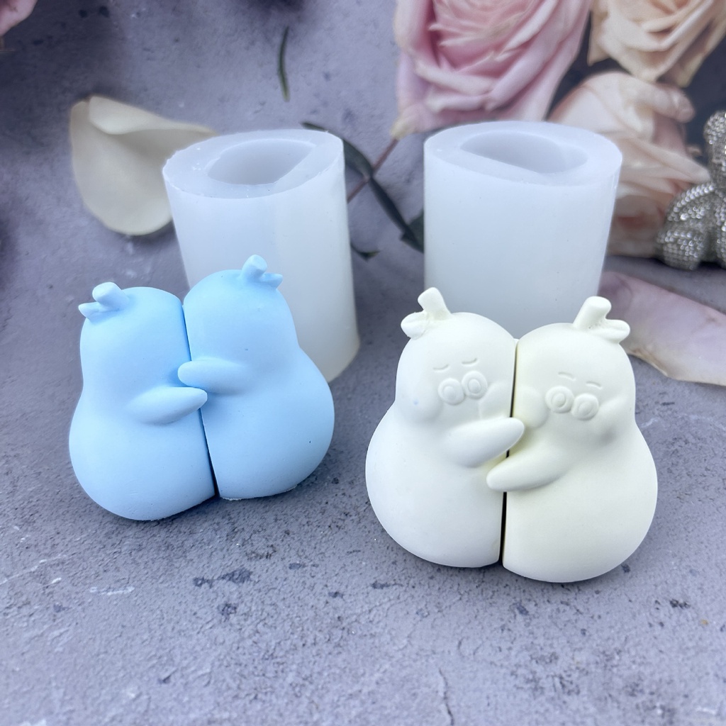 Dễ Thương Khuôn Silicon Làm Đồ Trang Trí Hình Búp Bê Don 'T leave Xinh Xắn