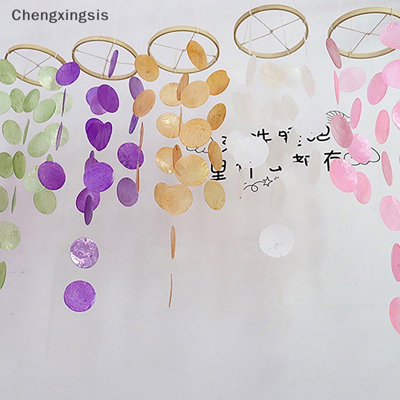 Vòng Bắt Giấc Mơ Vỏ Sò Tự Nhiên Trang Trí Nhà Cửa Phong Cách bohemian