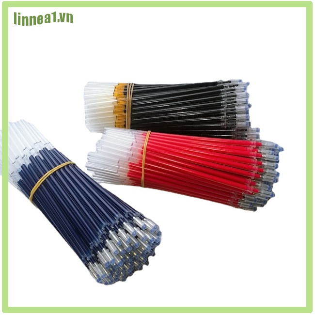 100 Ruột Bút Mực gel 0.5mm Chất Lượng Cao