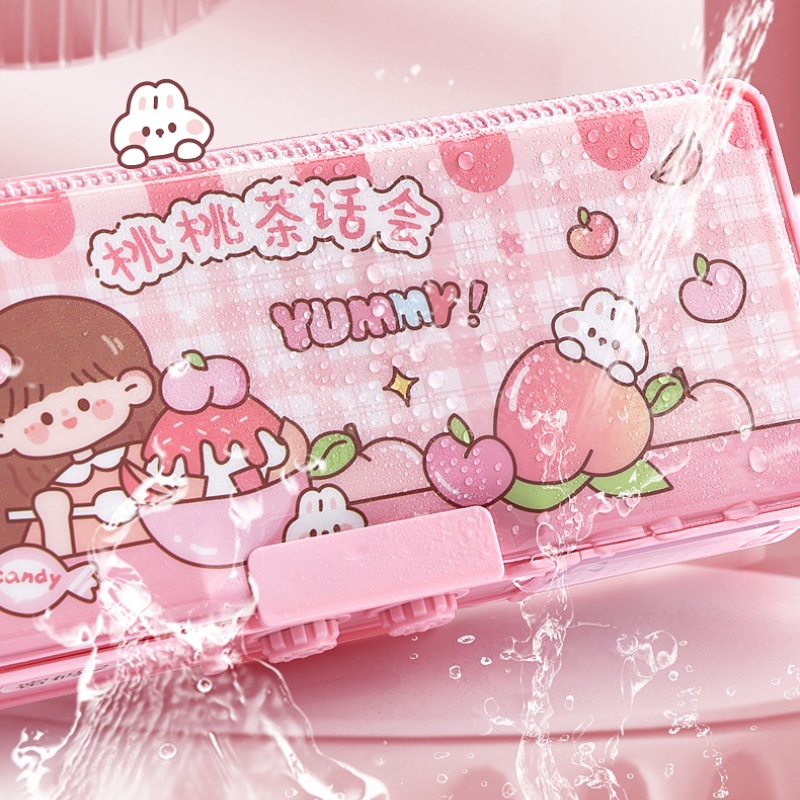 Hộp Đựng Bút Đa Năng Có Khóa Mật Khẩu Cho Bé Trai