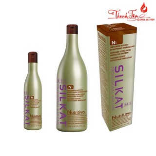 Dầu gội dành cho tóc khô Bes Hergen Silkat N1 Nutritivo Shampoo 300ml