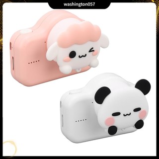 Washington057 20MP Trẻ Em HD Camera Phía Trước Sau 2 Ống Kính Sạc USB 600MAh Di Động Kid Kỹ Thuật Số Máy Ảnh Nhỏ