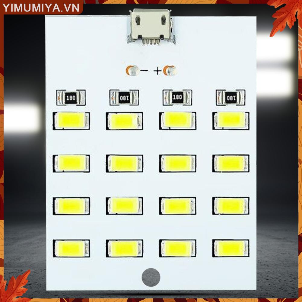 ☼Yimumiya ☼ Bảng Đèn Led usb Khẩn Cấp 8 / 12 / 16 / 20 430ma ~ 470ma diy