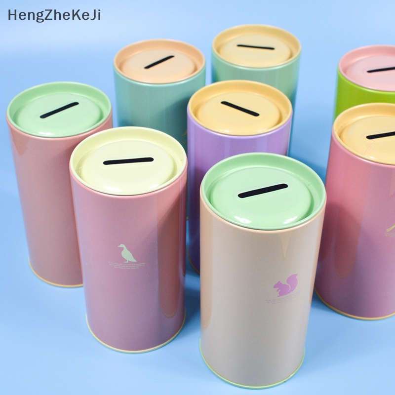 Heo Đất Bằng Kim Loại Màu Kẹo Dễ Thương Đựng Tiền Trang Trí Nhà Cửa