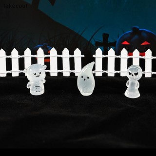 Lat ghost Bộ Xương mini Bằng Nhựa Phát Quang Dễ Thương Trang Trí halloween