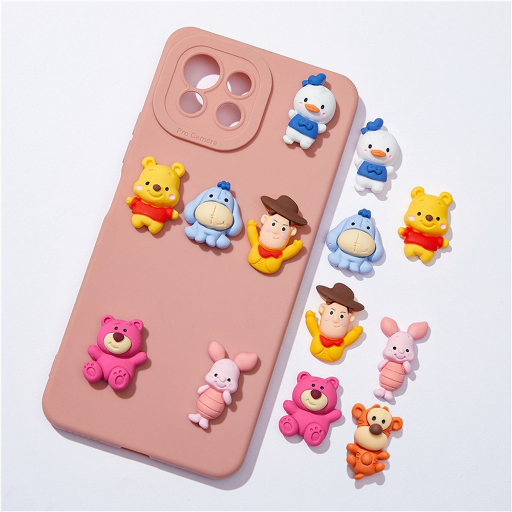 Sanrio Miếng Dán Trang Trí Tủ Lạnh / Điện Thoại Hình Kem 3d Bằng Nhựa resin Dễ Thương Cho Bé diy