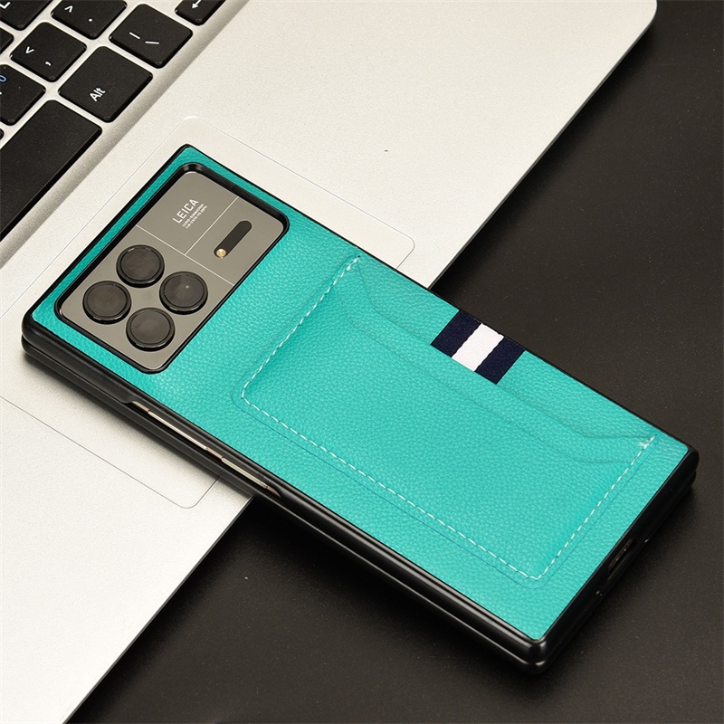 Bao Da Điện Thoại Có Ngăn Đựng Thẻ Cho xiaomi mix fold3 xiaomi mix fold3 2023 Ốp