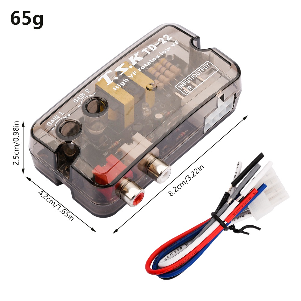 Pcbfun Bộ Chuyển Đổi Âm Thanh Cao Sang Thấp td-22 Có Thể Điều Chỉnh