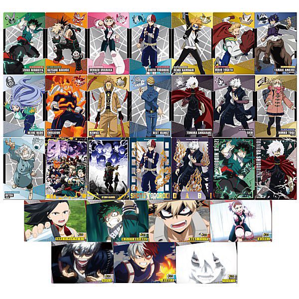Pack random/ Thẻ nhân phẩm - Wafer vol 2 - My Hero Academia