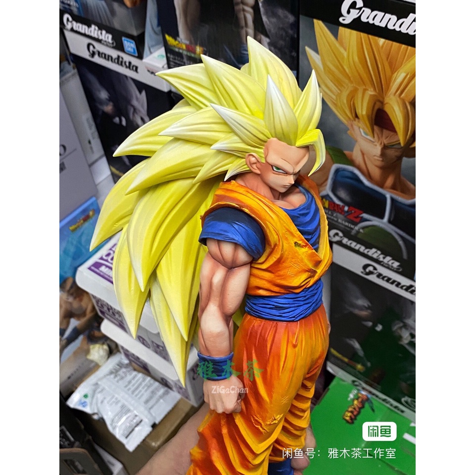 Mô hình songoku ssj 3 siêu nét - mô hình dragonball