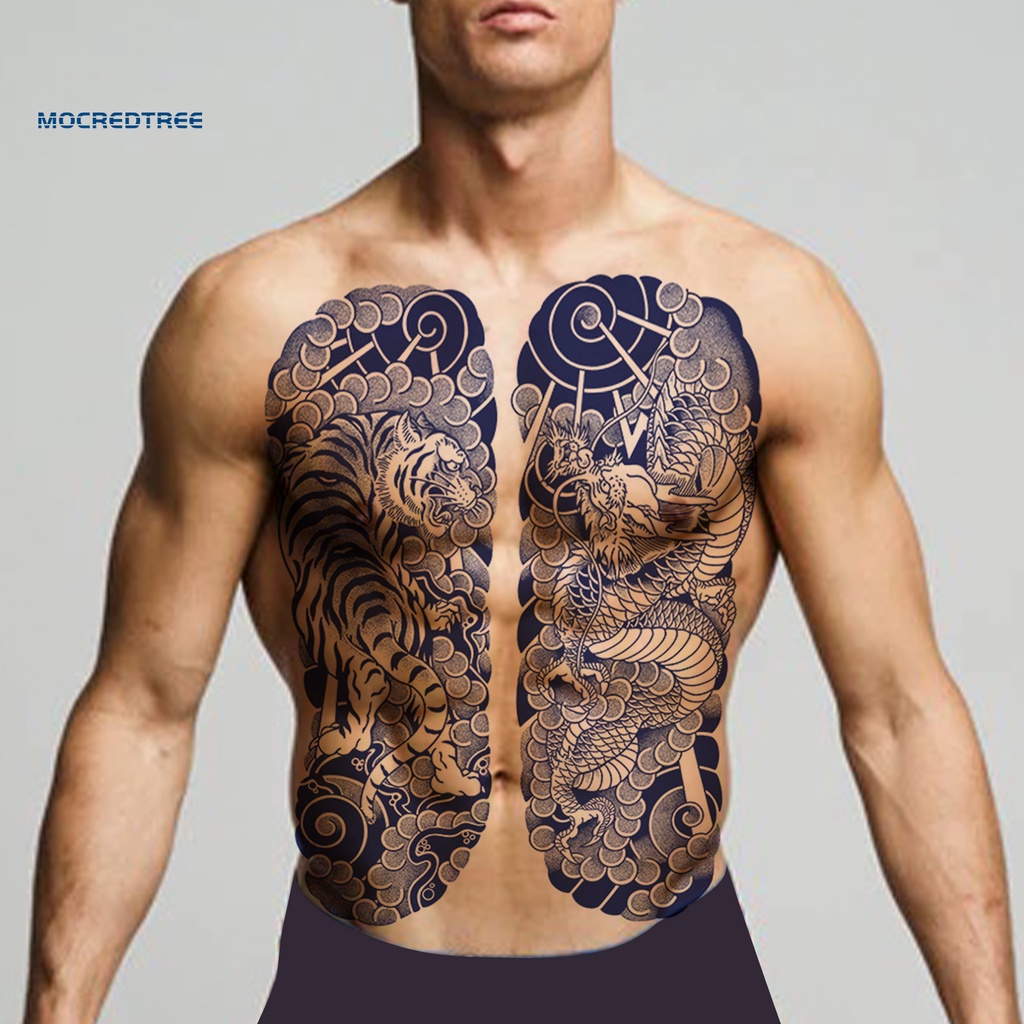 Hình xăm dán tạm thời chống nước lâu trôi không gây kích ứng họa tiết nghệ thuật unisex