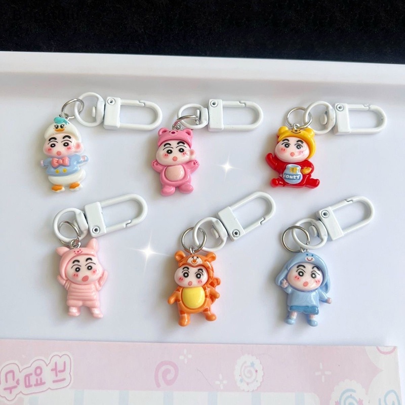 Móc Chìa Khóa Trang Trí Ba Lô / vn] Hình Cậu Bé Bút Chì shin-chan Dễ Thương