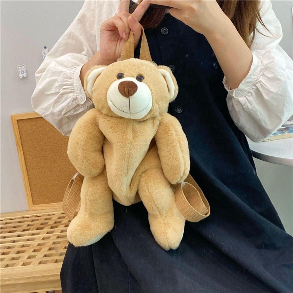 Pinou Ba Lô Đi Học Cỡ Lớn Hình Thú Nhồi Bông Hoạt Hình Sáng Tạo Cho Bé