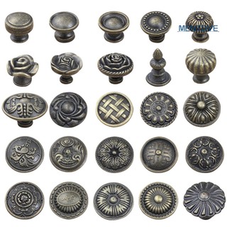 Núm kéo tủ bếp / tủ quần áo bằng đồng thau kiểu vintage