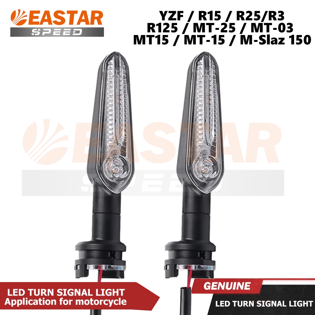 Đèn LED Xi Nhan Chuyên Dụng Cho Xe Mô Tô YZF / R15 / R25 / R3 / R125 / MT-25 / MT-03 / MT15 / MT-15 