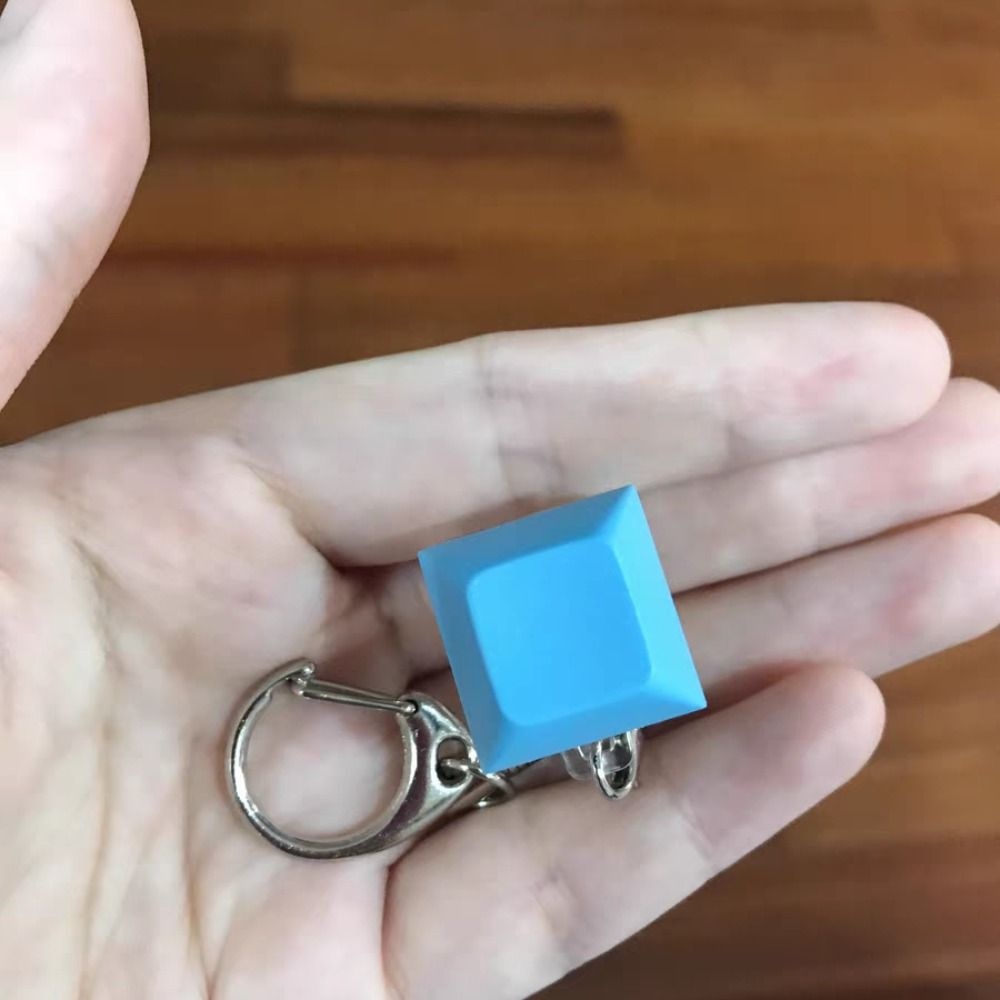 Móc Khóa Hình Bàn Phím Cơ daron1 Bằng abs Không Có Đèn led Vui Nhộn