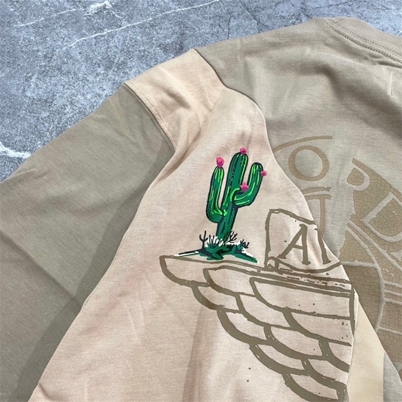 Travis scott-Áo Thun 100% cotton In Hình Xương Rồng Thời Trang Cho Nam Nữ