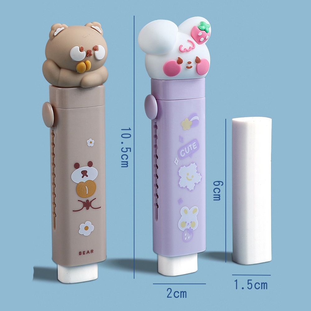 Dễ Thương Cục Tẩy Bút Chì Họa Tiết Hoạt Hình Đáng Yêu