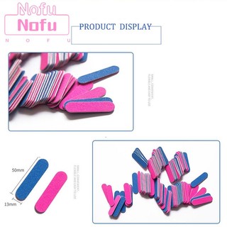 NOFU@1 Cây Dũa Móng Mini Hai Mặt