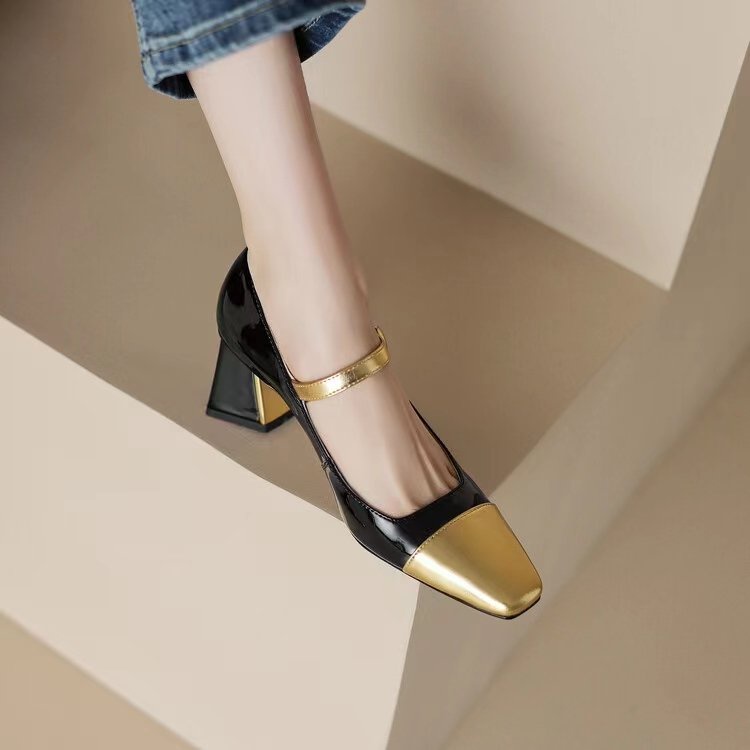 Giày Cao Gót Mũi Nhọn Màu Sắc Thời Trang Dành Cho Nữ