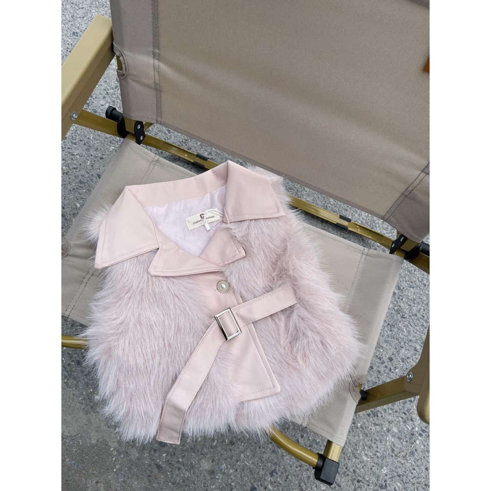 Áo gile lông cao cấp cho bé 6003