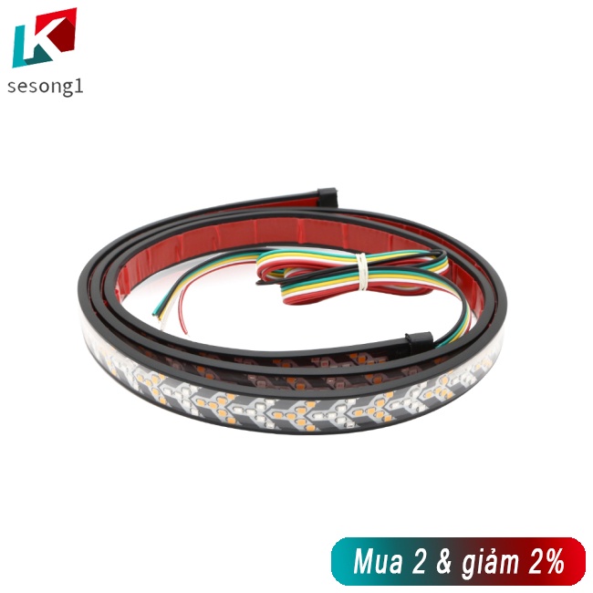 Đèn led Tín Hiệu 1.5m Hình Xương Cá Gắn Đuôi Xe Tải