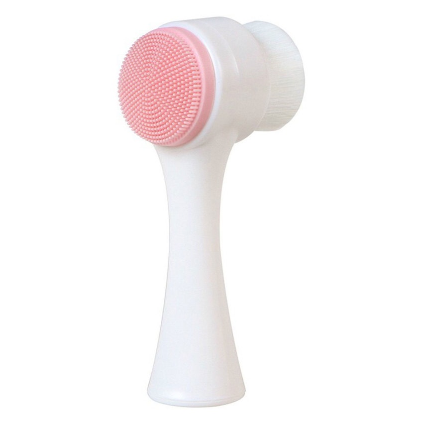 Cọ Rửa Mặt 3d Hai Mặt Làm Sạch Sâu Lỗ Chân Lông Chất Liệu silica Gel