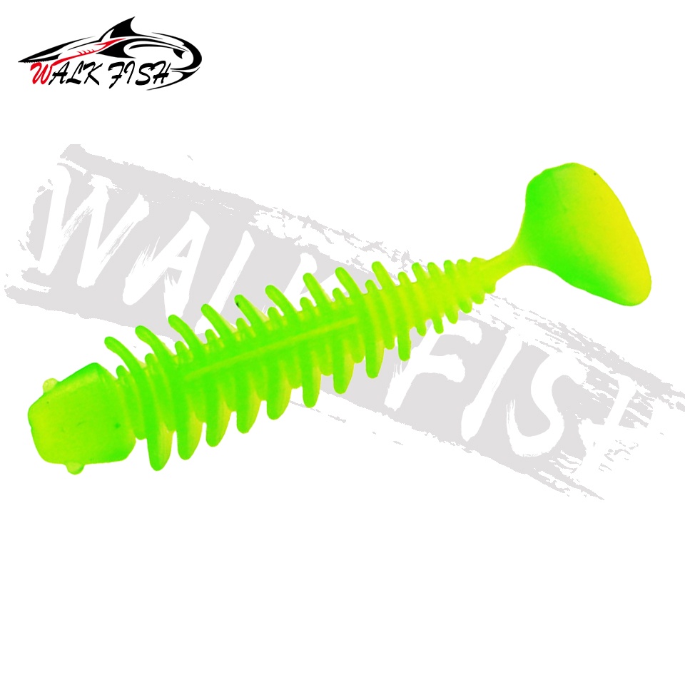 Set 10 Mồi Giả Mềm Thu Hút Câu Cá Hiệu Quả 37mm / 55mm 45mm 60mm