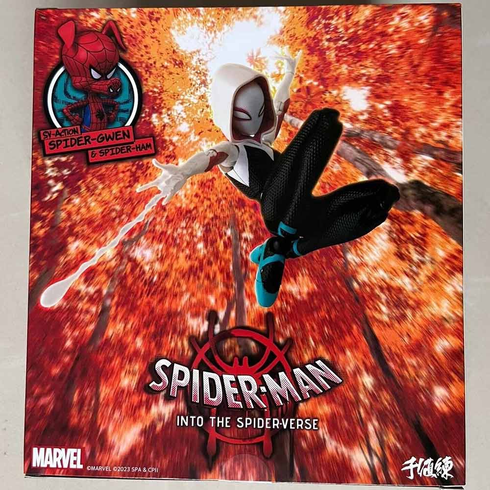 Spider Man Parallel Universe Gwen Mobile Hand Model Action Doll Toy Character Model