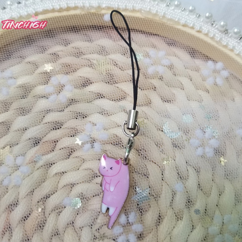 Dây Đeo Điện Thoại Hình Mèo Thông Dụng Cho iphone samsung huawei xiaomi