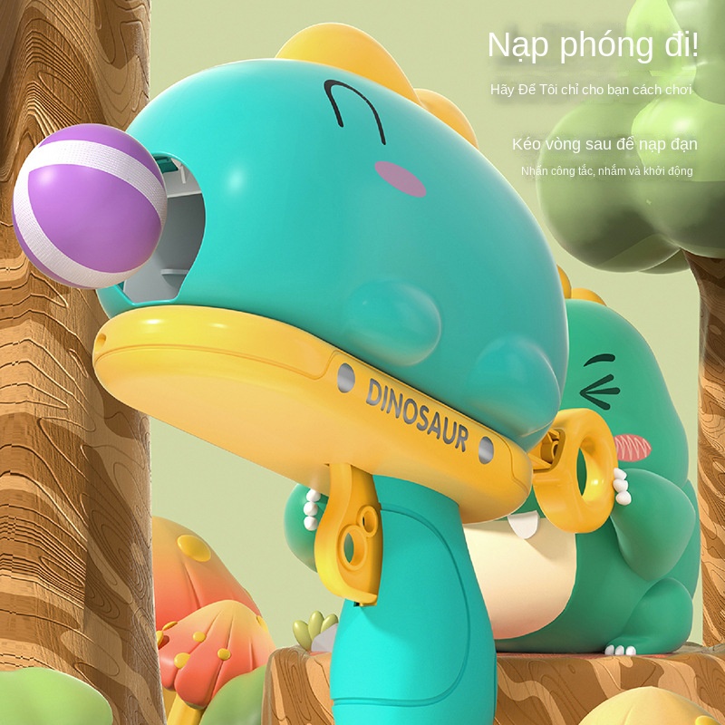 Súng Đồ Chơi Dính Hình Khủng Long Cho Bé
