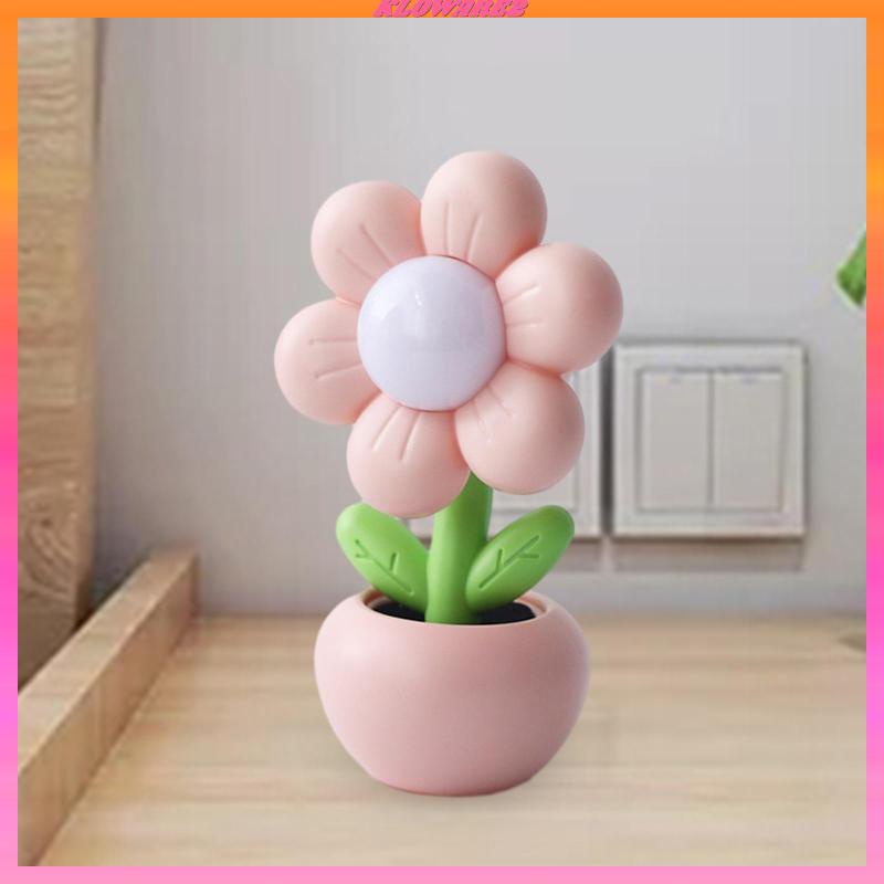 Đèn Ngủ led Hình Bông Hoa mini Trang Trí Nội Thất