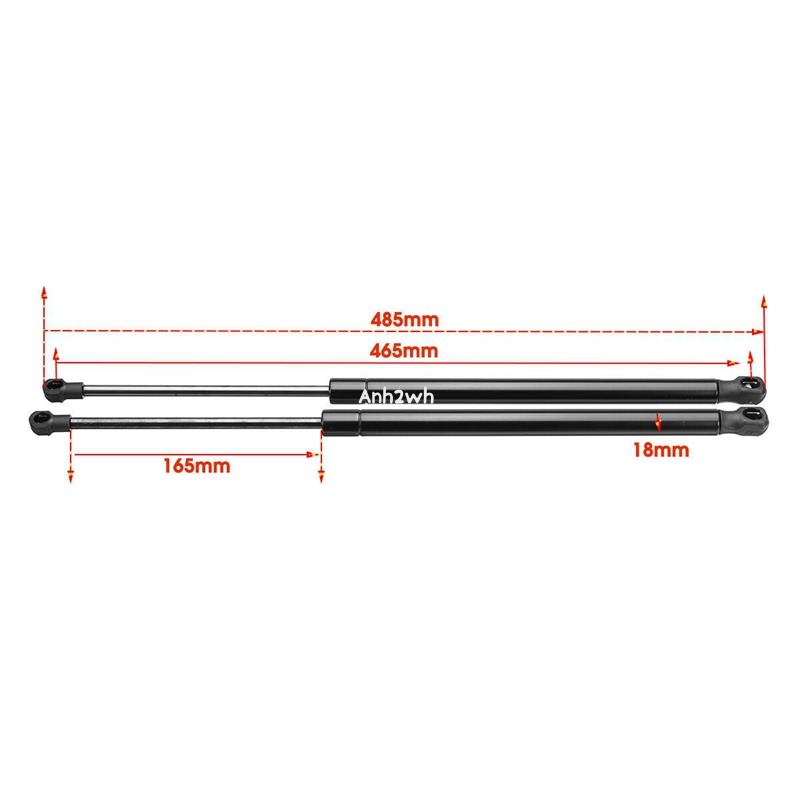 Bộ 2 Thanh Chống Hỗ Trợ Nâng Cốp Sau Xe Hơi hyundai i10  hatchback 2007-2015 gshi0515-a