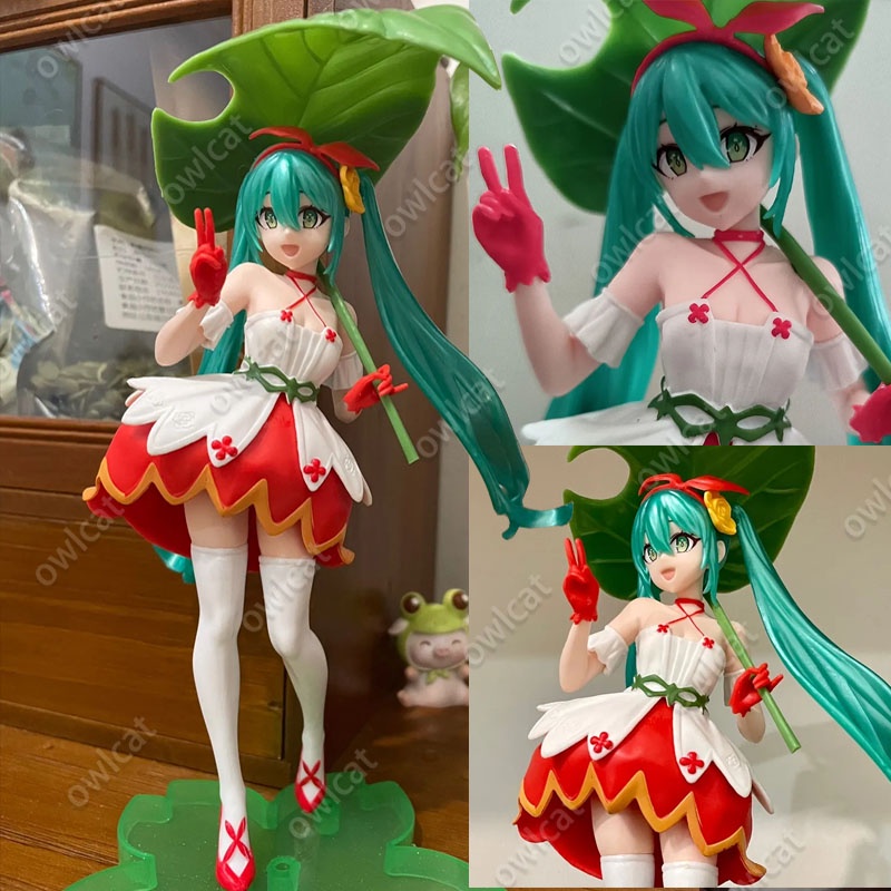 Mô Hình Nhân Vật VOCALOID Miku  21cm Hatsune Miku Virtual Idol Thumbelina Little Tiny Fairy Tales Series TAiTO PVC Figure Piapro Packed in Box Model