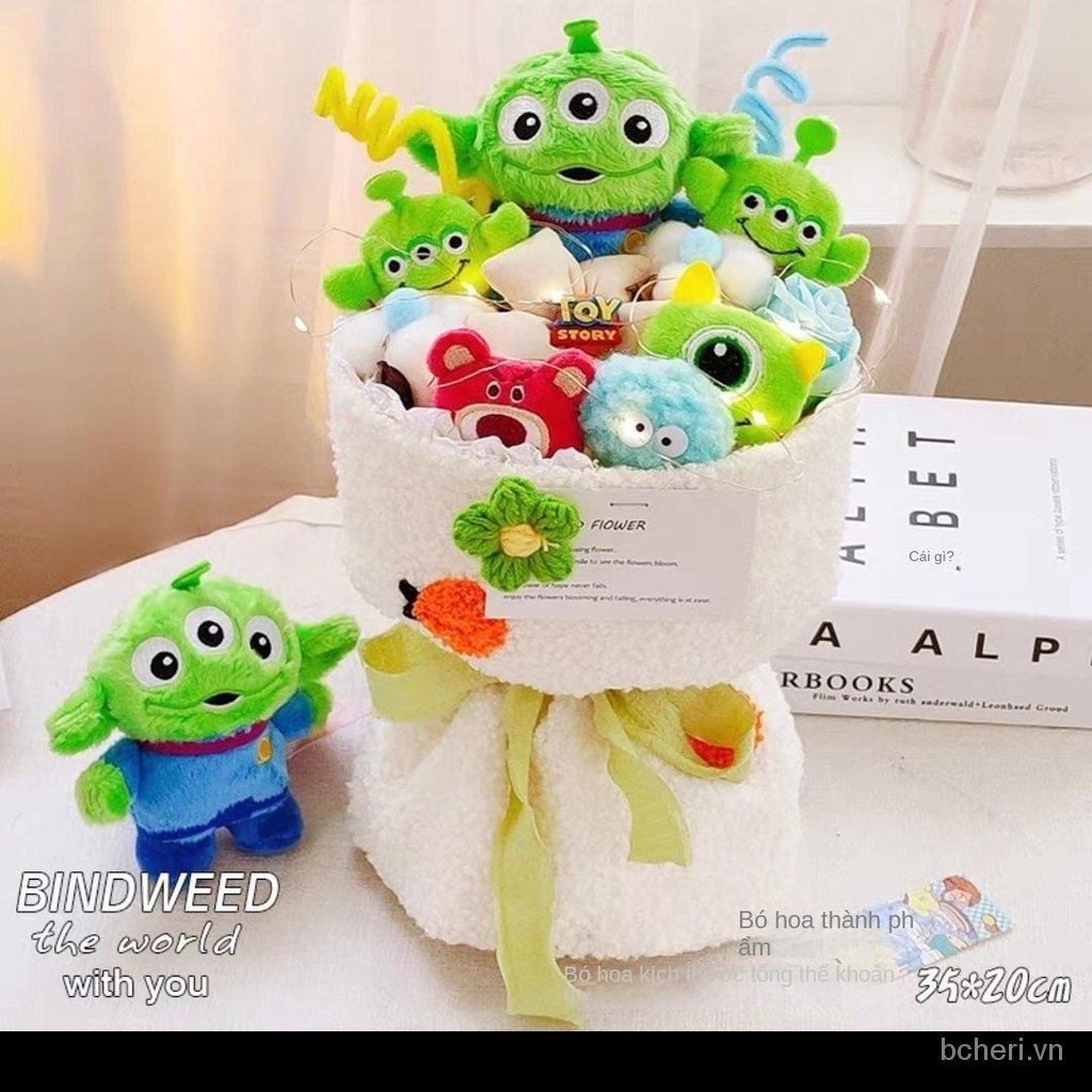 Bó Hoa Búp Bê kirby Dễ Thương Làm Quà Tặng Sinh Nhật Cho Bạn Gái