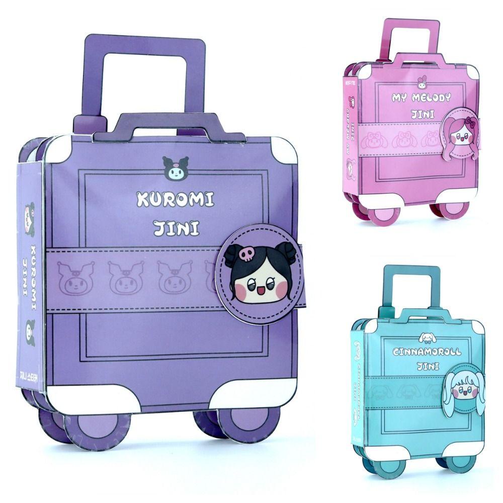 Rapph kuromi Đồ Chơi Cuốn Sách Hoạt Động Cốp Xe anime my melody 3d Bằng Giấy Thủ Công