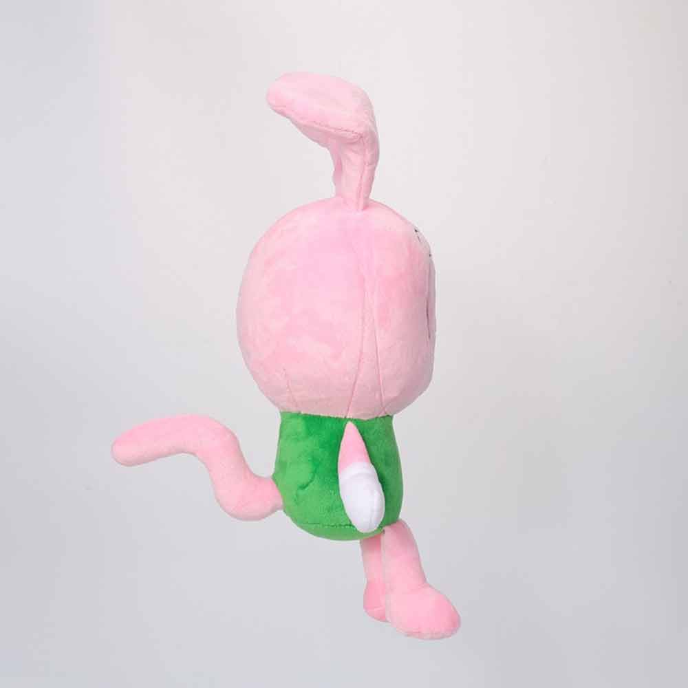 Riggy Monkey Plus Pink Rabbit Plush Doll Danokal Drawing Plush Toy 30Cm