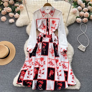 Đầm midi Dáng Ôm Tay Dài Eo Cao Thời Trang Hàn Quốc Cho Nữ