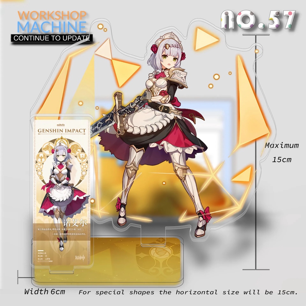 Mô hình Standee Genshin Impact Combination Stand Original Design 13 Phụ kiện trang trí để bàn góc học tập