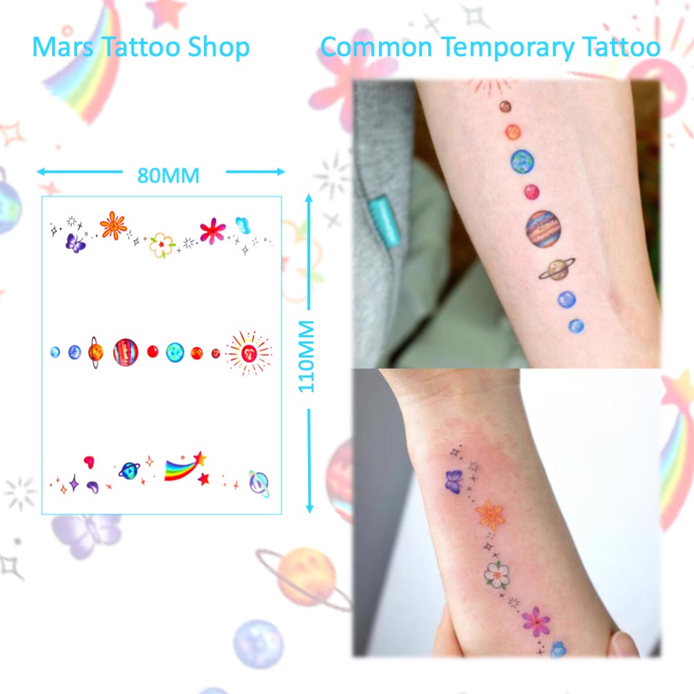 Hình Xăm Giả Dán Màu Lâu Trôi cx049