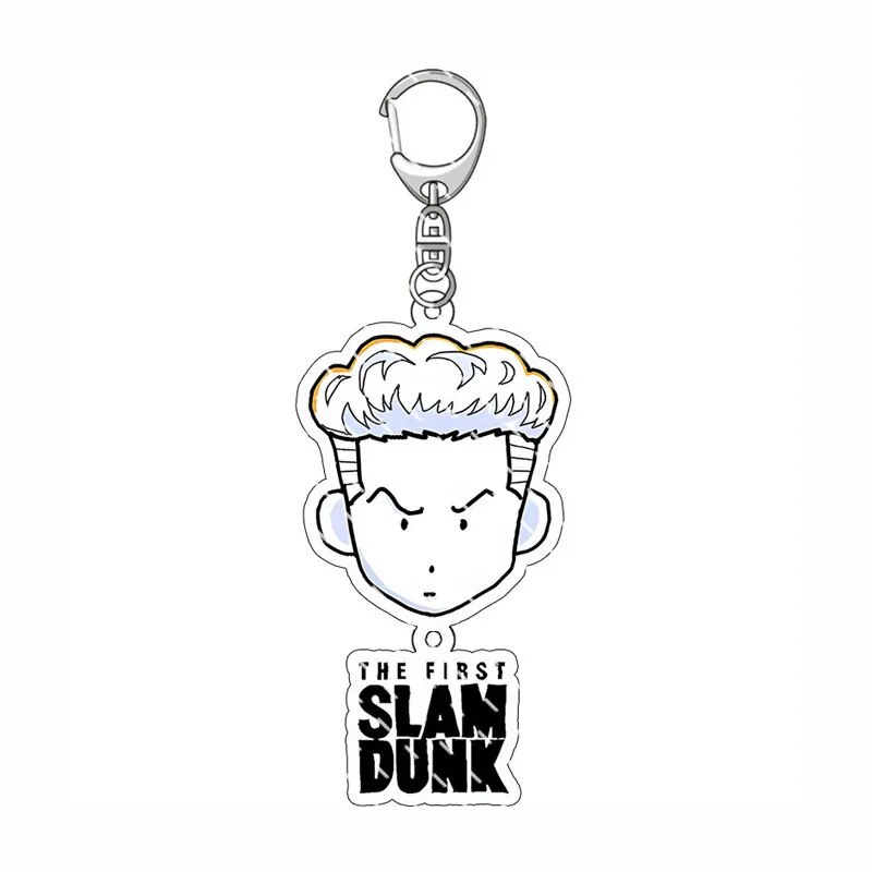Móc khóa Slam Dunk Keychain Man Sakuragi Hanamichi Rukawa Kaede Porte Clef Phụ kiện trang trí túi xách Balo