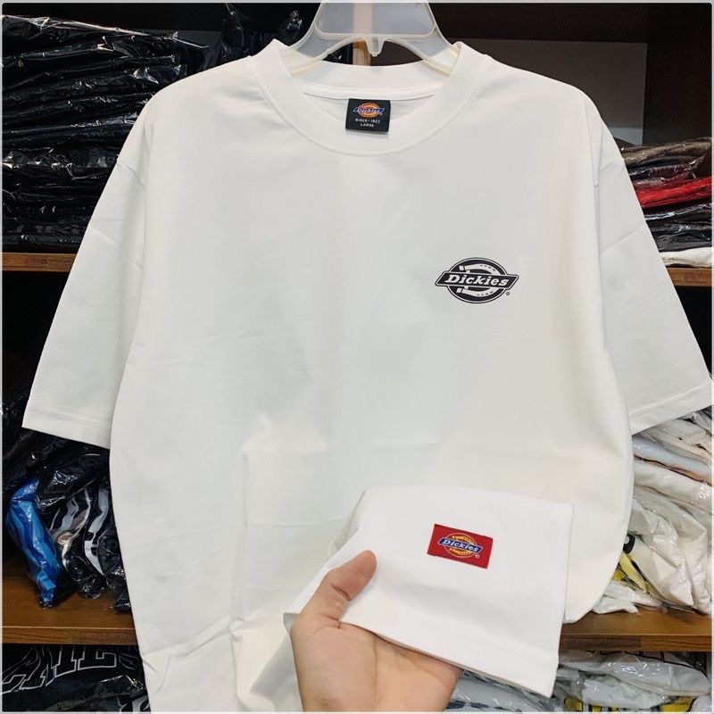 Áo thun Logo Dickies dáng rộng chất cotton 100%
