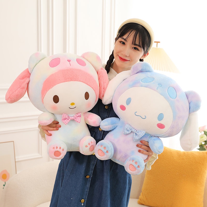 Sanrio Sanrio Thú Nhồi Bông Hình kuromi melody Nhiều Màu Dễ Thương