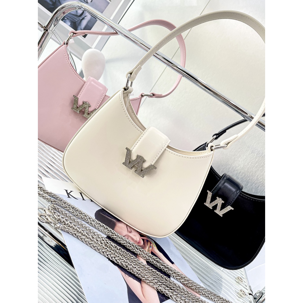 TÚI W ĐÍNH ĐÁ LỚN SIZE 21cm x 16cm - TX827261