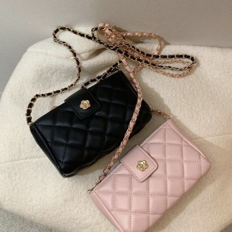 Arctic Hunter Túi Đeo Chéo Dây Xích Nhỏ Màu Hồng Nhẹ Nhàng Nữ Tính Hợp Thời Trang